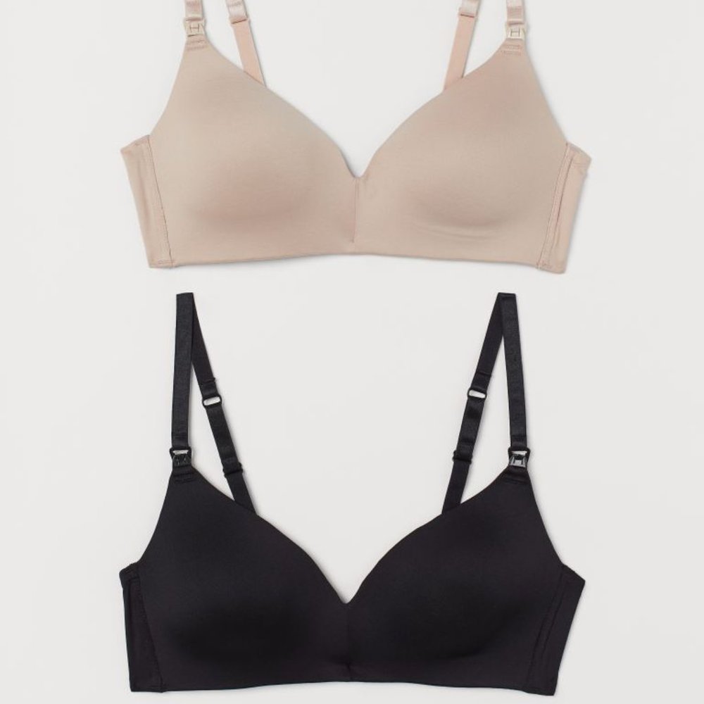 H&M MAMA 2-Pack Wireless Nursing Bras
